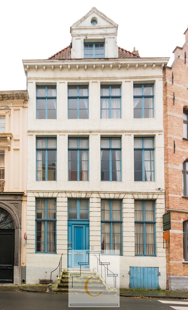 imposant herenhuis met 3 appartementen en stadstuin – droomligging met zicht op Sint Walburgakerk