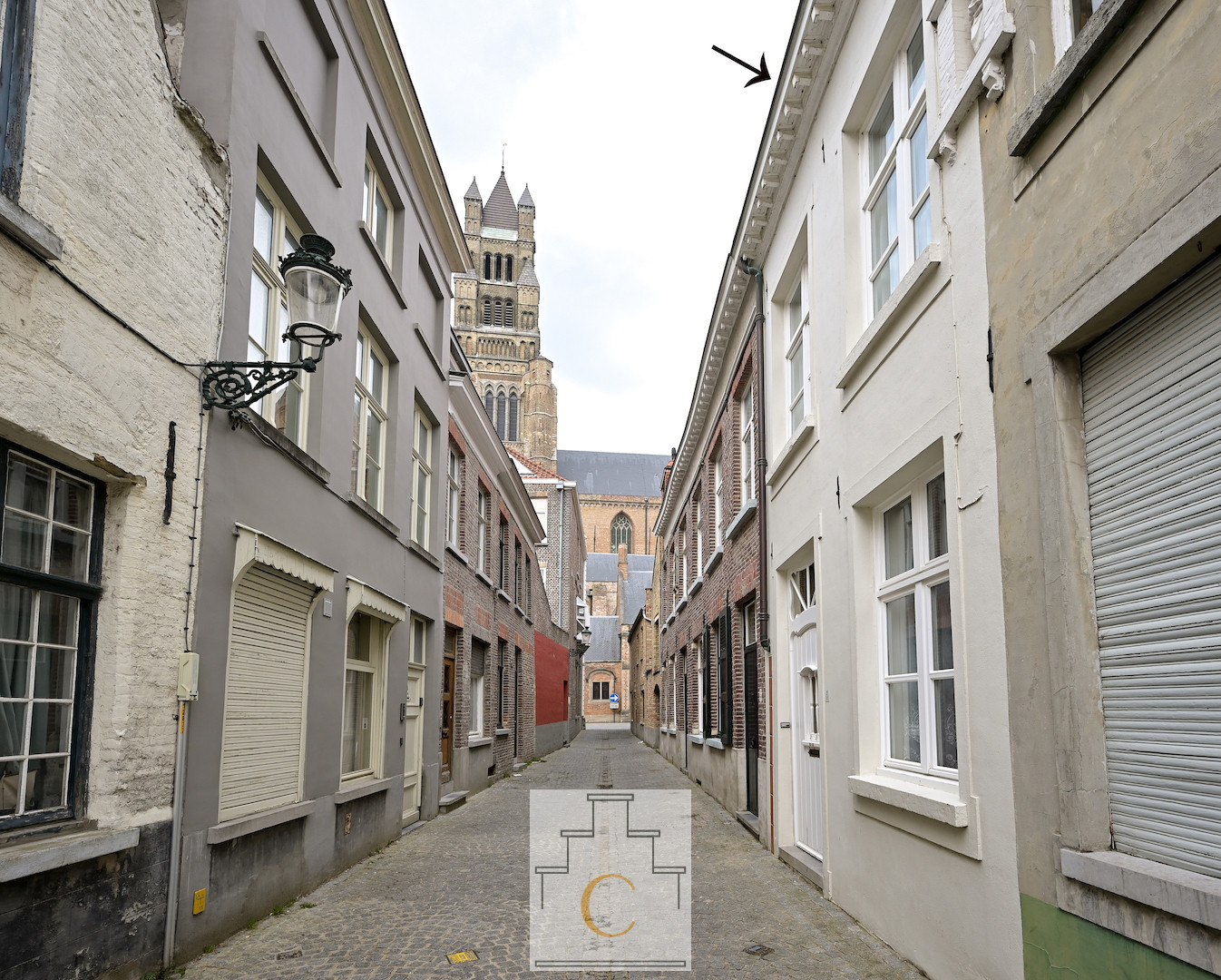 charmant Brugs huis op een idyllische locatie tussen Sint Salvators en het Bisschoppelijk Paleis
