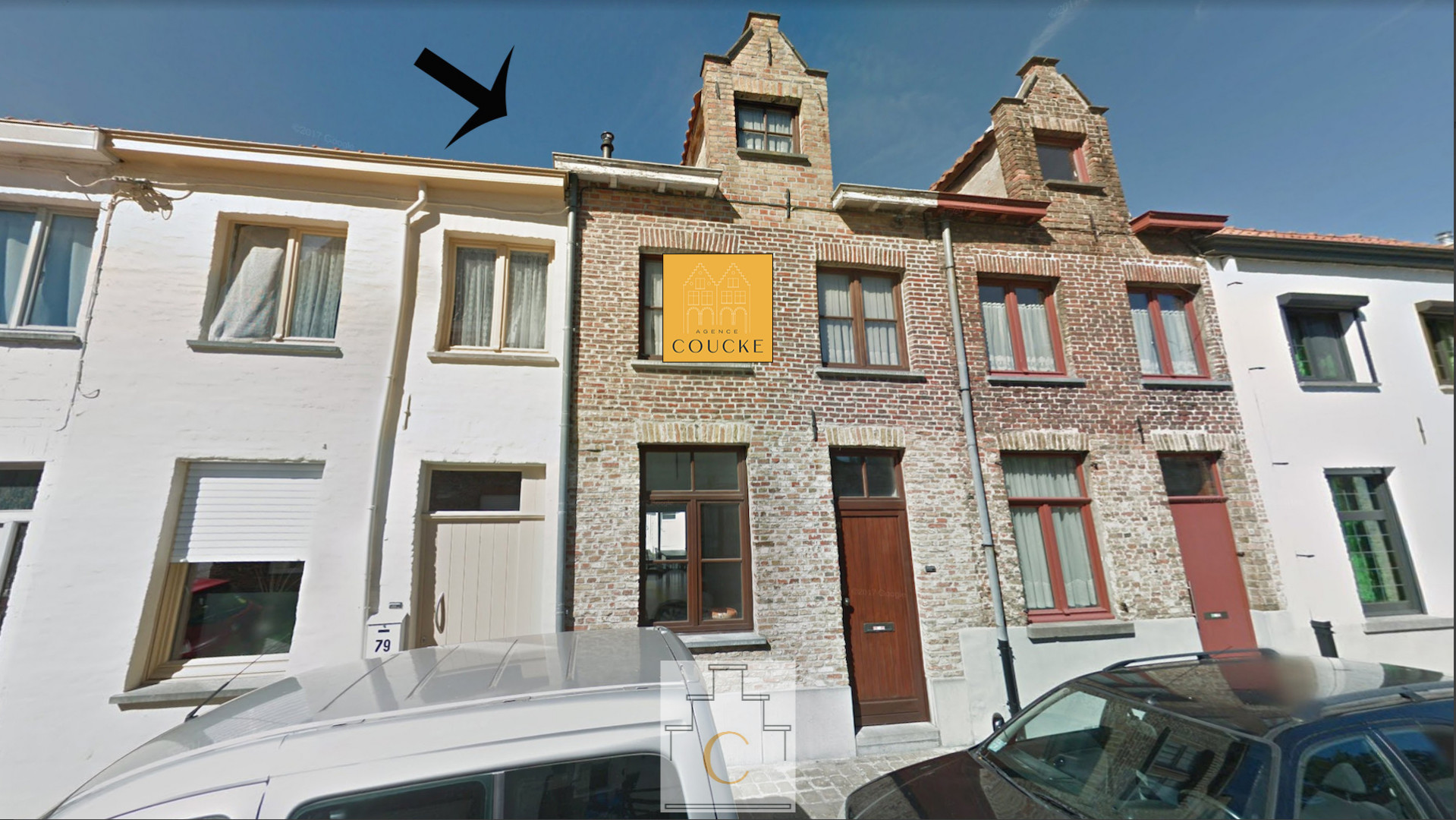 Leuk huis met terras hartje Brugge - 2 slpk