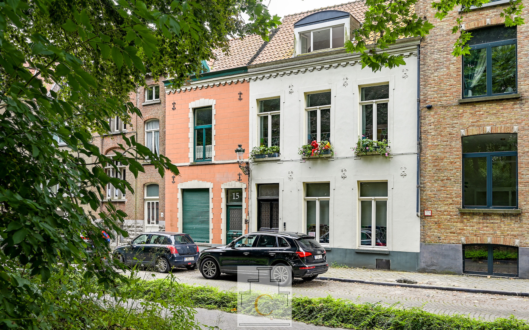 kunstenaarswoning aan de vesten nabij de Smedenpoort