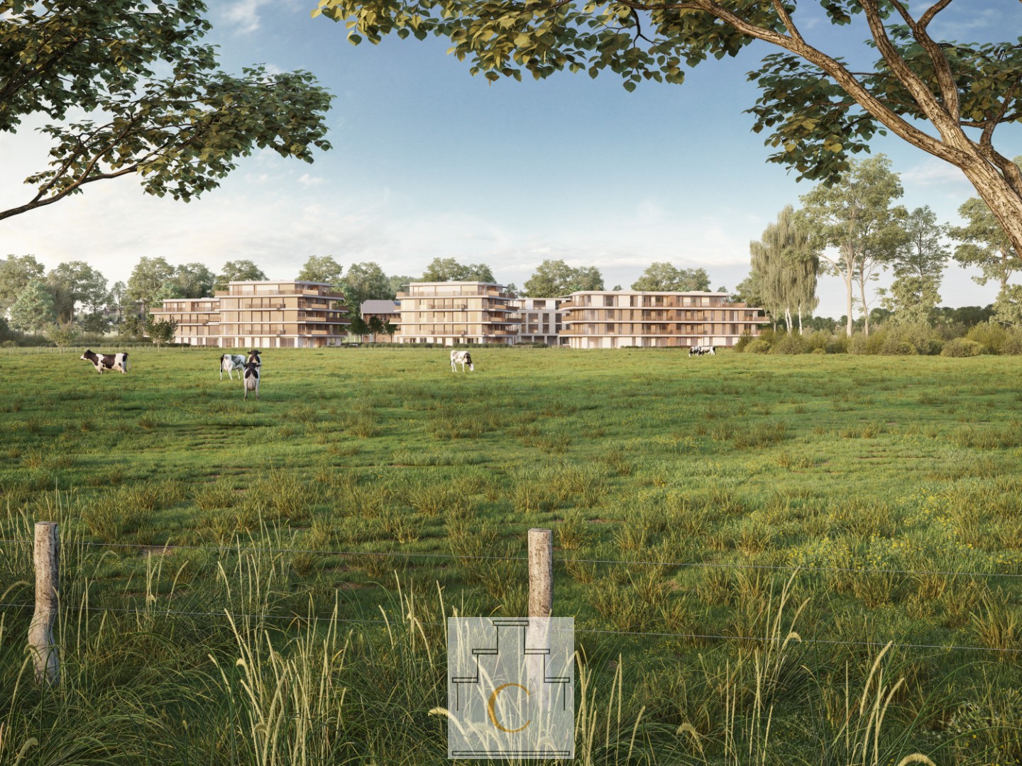 Penthouse te koop met 3 slaapkamers en terras met unieke groene vergezichten