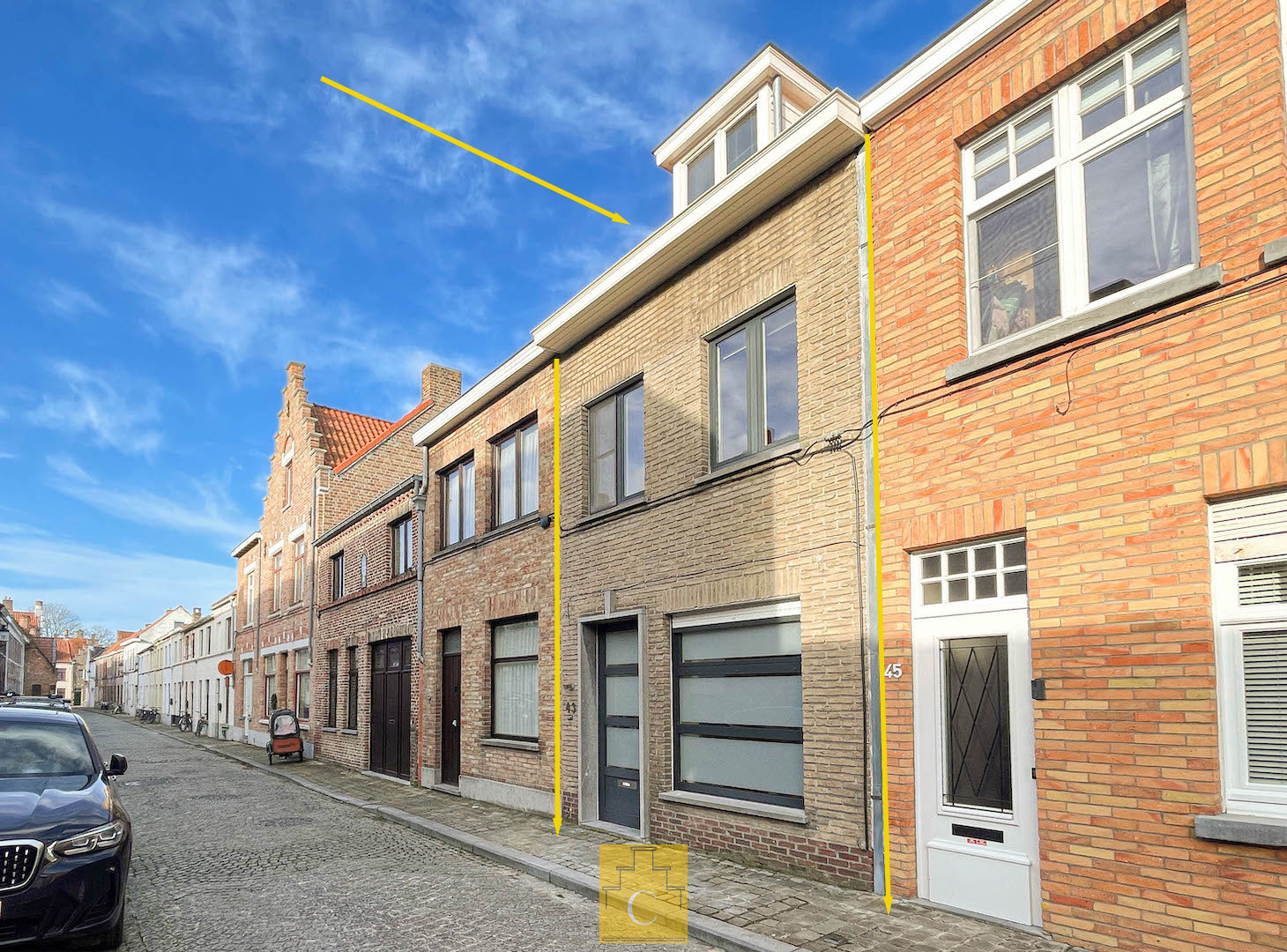 toffe stadswoning bij het Astridpark, een ruime garagebox kan bijgekocht worden