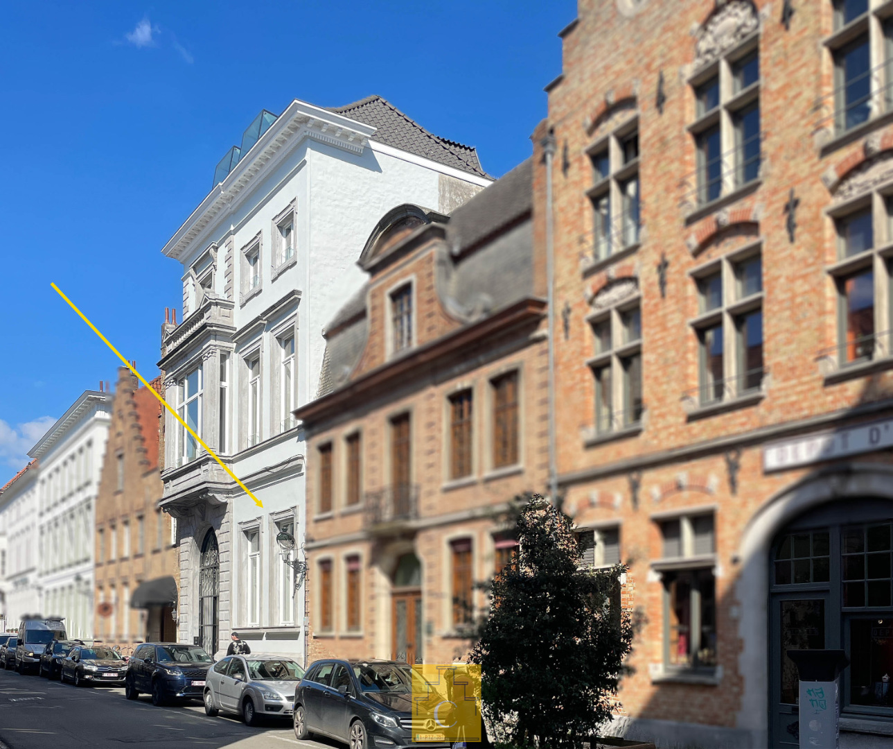 knappe duplex-flat in het recent gerenoveerde Koetshuys Sinave