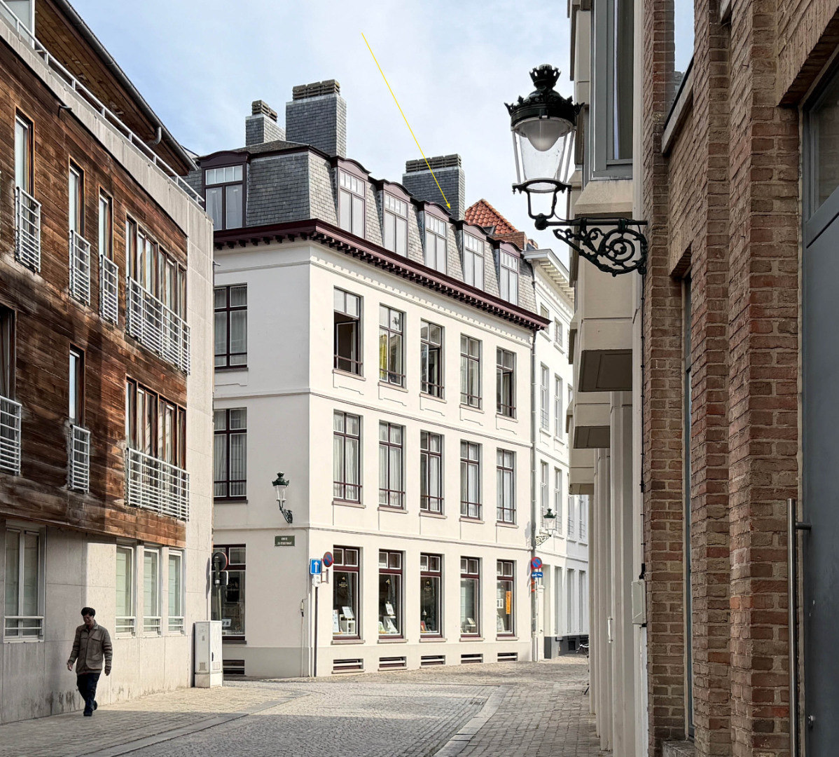 centraal gelegen appartement met prachtig zicht op de Halletoren